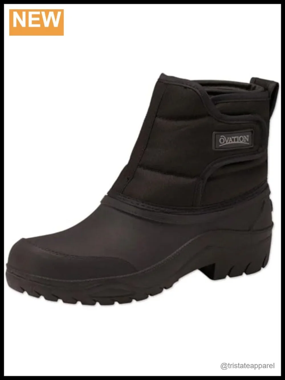 Ovation Women's Water-Resistant Equestrian Paddock Boots - Winter Riding Boots